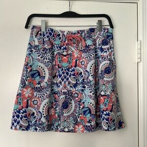 T by Talbots Summer Athletic Breathable Elastic Waist Skort Size Medium Petite